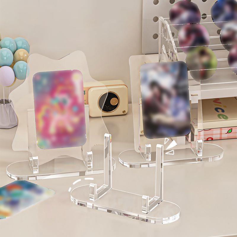 5Pc Acrylic Clear Stand Acrylic Easel Display Stand Multi-Functional Display Stand For Plate Cards