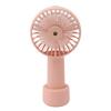 Handheld Misting Fan Quiet 2000mAh 3 Wind Speed 2 Spray Mode 7   Blades USB     Fan for Desktop