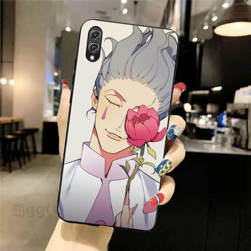 Pouzdro na telefon HUNTER X Hisoka Morow pro Honor 70 50 20 7S X9 X8 X7 Magic 4 3 Pro měkký černý kryt telefonu