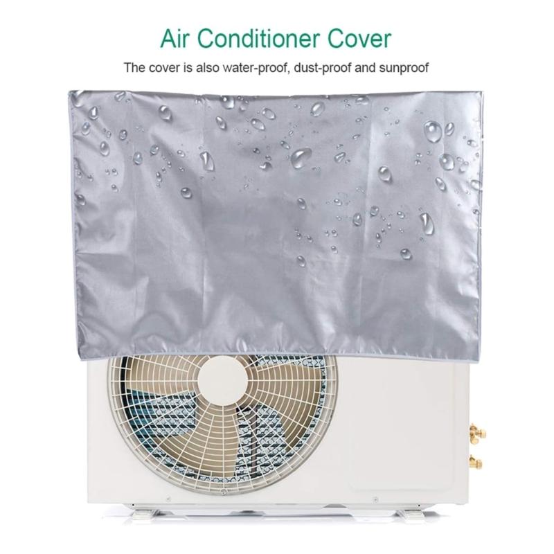 Outdoor Air Conditioning Cover Waterproof Sun Protection Protective Case Air Conditioning Main Unit Protective Cover