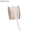 5Meter Natural Vintage Burlap Jute Ribbons Christmas Party Handwork Gift Wrapping DIY White Jute Ribbon Home Wedding Decoration