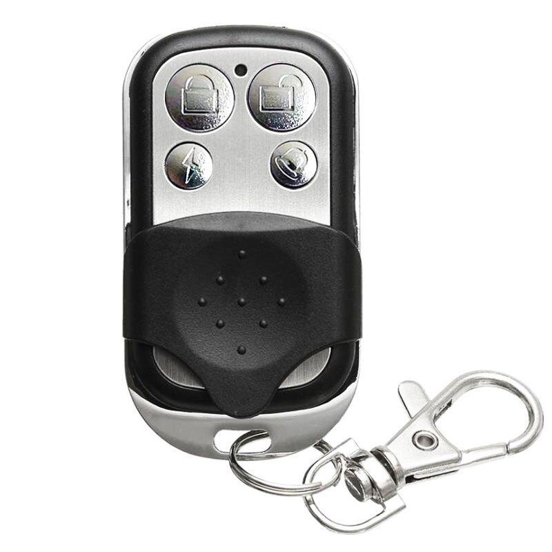 433MHz Wireless Metal Four-Button Remote Control for Garage and Rolling Doors