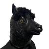 Funny Black Goat Latex Mask