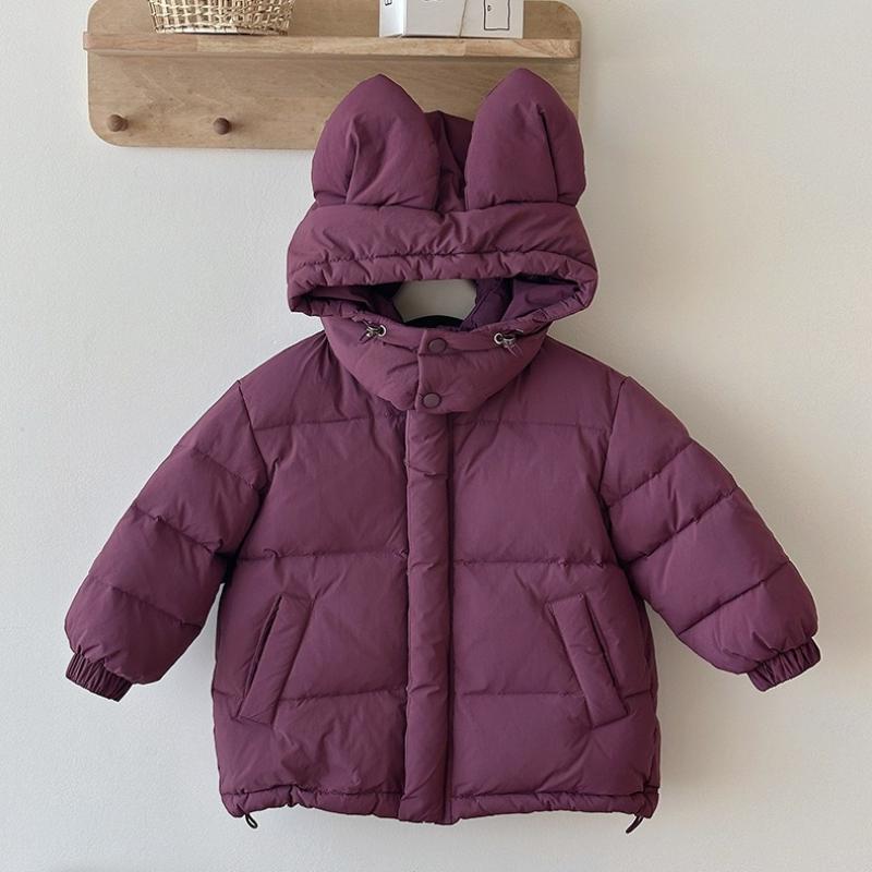 Children's Autumn and Winter Thick Warm Cold-proof Clothing Winter Children's Clothing Hooded Jacket