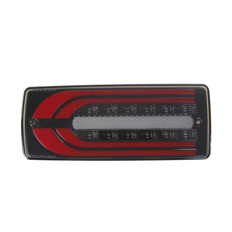 

LED Taillight Assembly for 07-17 Mercedes-Benz G-Class W463 G63 with Sequential Turn Signal & Daytime Running Light