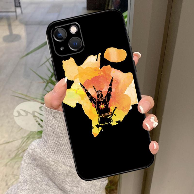Praise the Sun Dark Souls Case For iPhone 13 11 14 12 15 16 Pro Max Plus XR X XS Max 12 13 Mini Soft Cover
