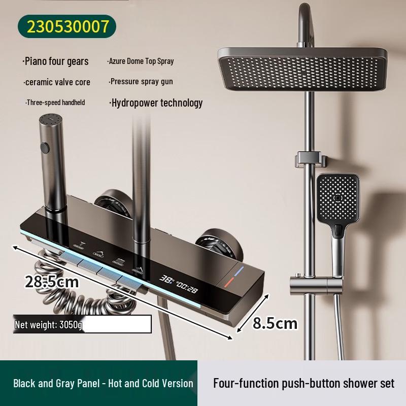 LANGZHIWEN Pressurized Shower Head Set