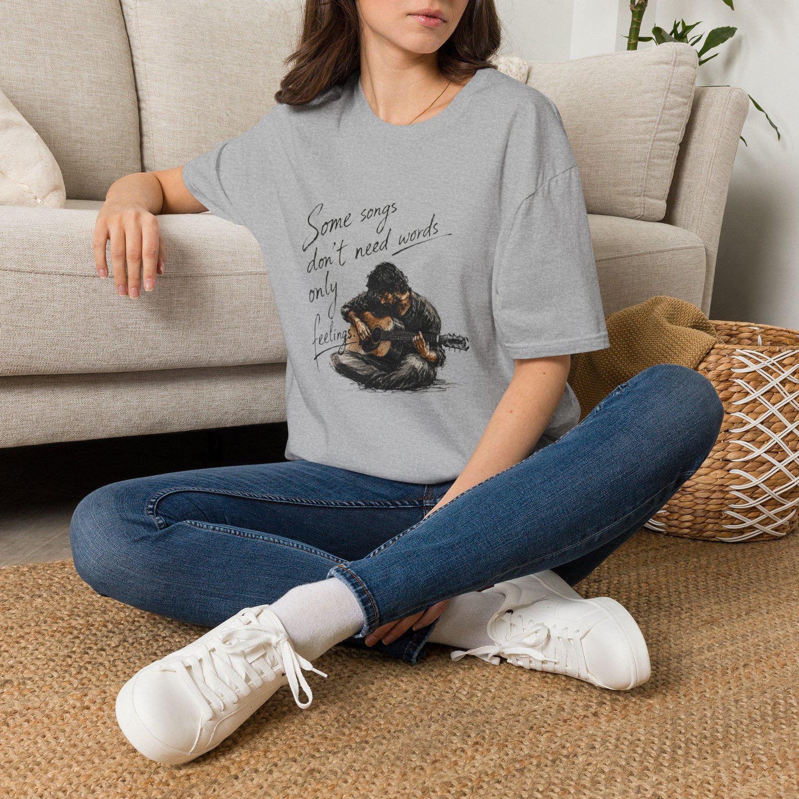 These t shirts are made for both men and women. L