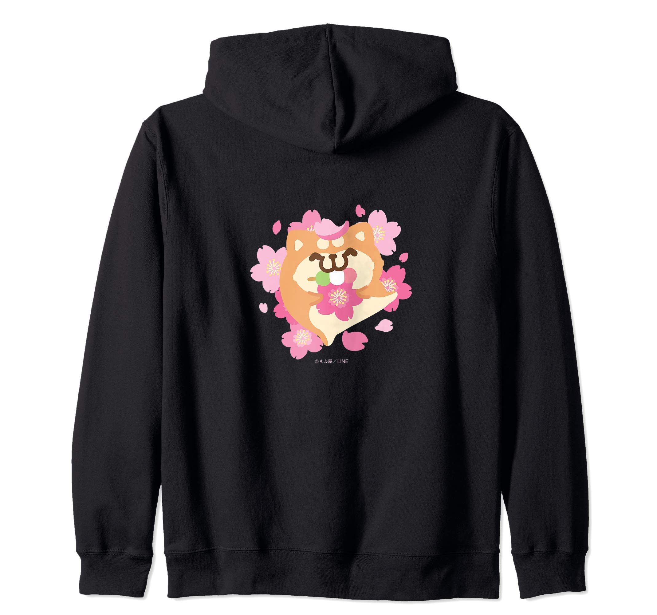 

Bonless Dog and Bonless Cat Sakura Bonless Dog Zip Hoodie чёрный