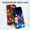 Black Tpu Case For Huawei Honor X8 50 Lite Pro 10 Lite Nova 5t 8 9 Pro 4G 5G 8i Cover Christmas Tree Light Winter