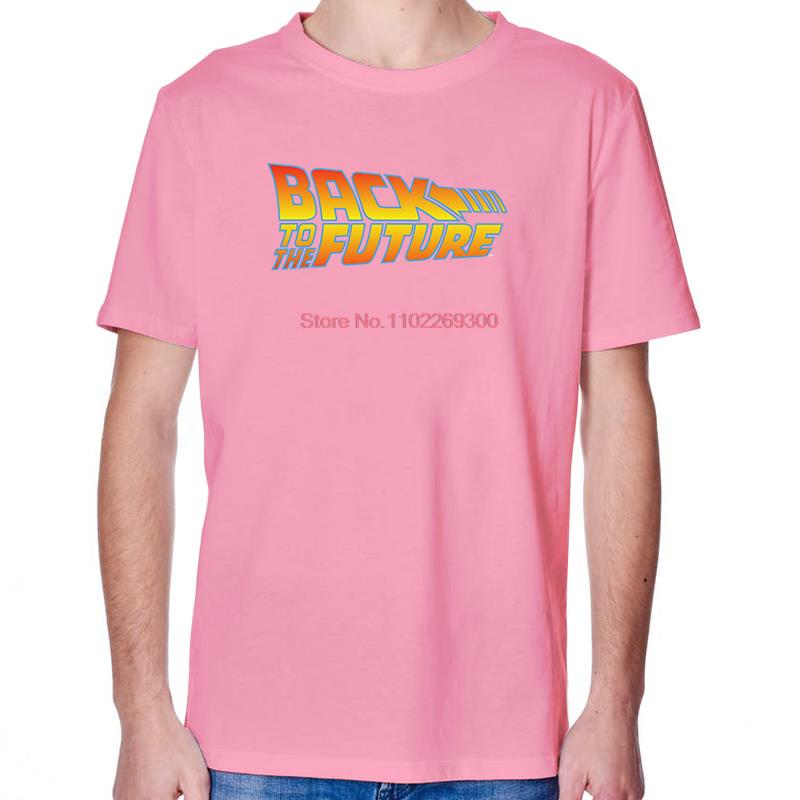 Back To The Future Fashion Graphic T Shirts Tees Tops Summer Cotton New Shirts And TShirts Unisex Breathable Printing T Shirt