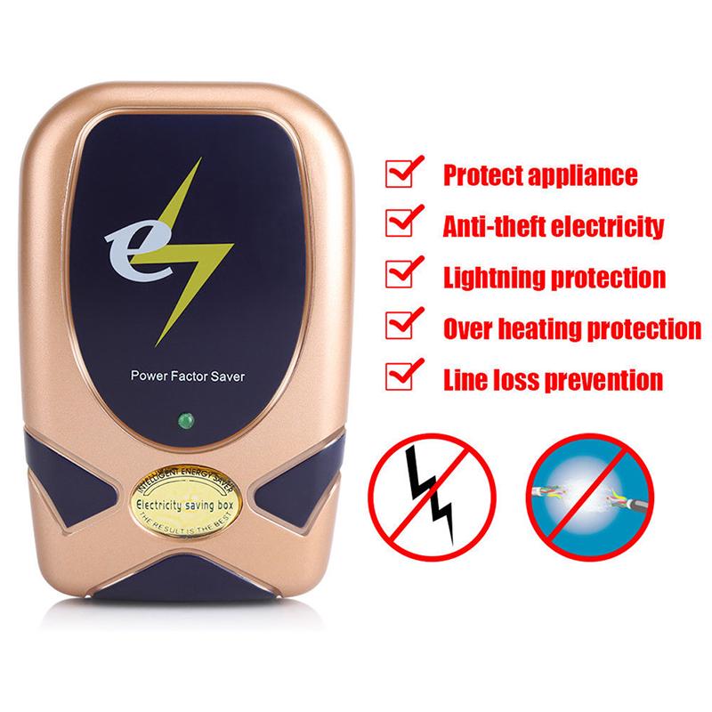 28Kw Home Electricity Power Energy Factor Saver Saving Up To 30% 90-250V Digital