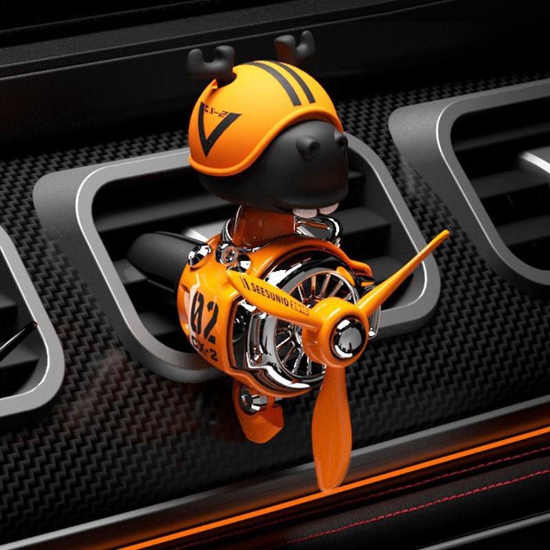Car Air Freshener Vent Clip Automotive Air Fresheners Elk Airplane Shape Car Aromatherapy Car Diffuser Air Freshener Car Vent