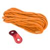 Reflective Guyline Tent Rope Thickened Windproof Camping Cord with Aluminium Alloy Wind Rope Buckle for Outdoor Camping