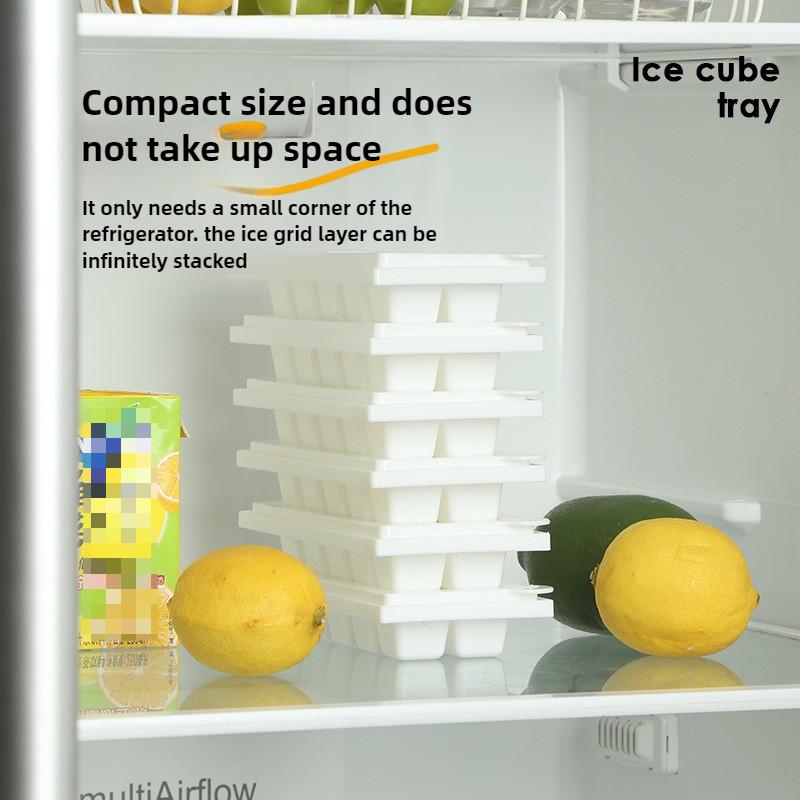 Portable Twist Ice Maker Mold–Food-Grade Silicone Rotating Ice Cube Tray with Lid Quick Freeze Storage Container for DIY Ice Box