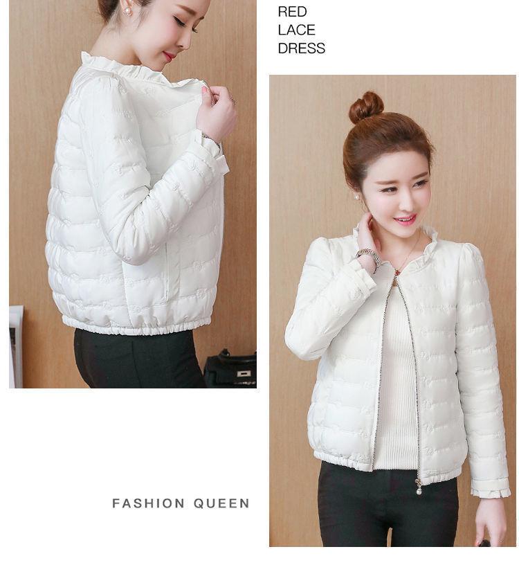 2021 Women's Fresh Style Cotton Jacket - Lightweight, Short Korean Fashion Coat