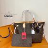 Vintage Leather Tote Bag - Versatile Large Capacity Crossbody Handbag Korean Niche Design