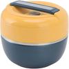 Haofy Boxes, 0.8L Stainless Steel Thermal Lunch Box 2 Layer Insulated Lunch Containers Vacuum Insulated Food Jar