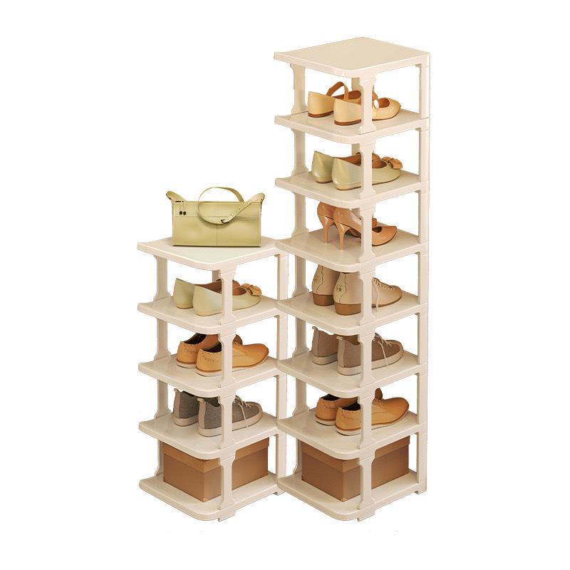 TikTok Compact Dustproof Shoe Cabinet: Space-Saving Multi-Layer Storage for Dorms and Hallways