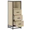 Bathroom Cabinet Sonoma Oak Finish 35 X 37.5 X 100 Cm Particleboard