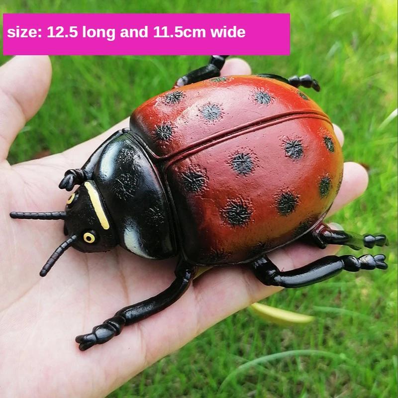 Simulation Insect Small Animal Toy Ant Cricket Spider Scorpion Ladybug Simulation Animal Model Home Garden Ornaments Statues