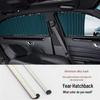 Ford Edge Privacy Sunscreen Blinds – Aluminum Alloy Track, Car Curtains for Shading