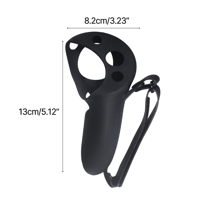 Schweißfester Controller-Silikongriff für Quest Pro VR-Griff-Controller-Schutzfolien Controller-Skin-Griffe Zubehör