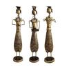 Wrought Iron Musical Doll Set Handmade Decorative Gift Item Showpiece for Home Decor, Multicolour, 53.34 Cm , 3 Piece
