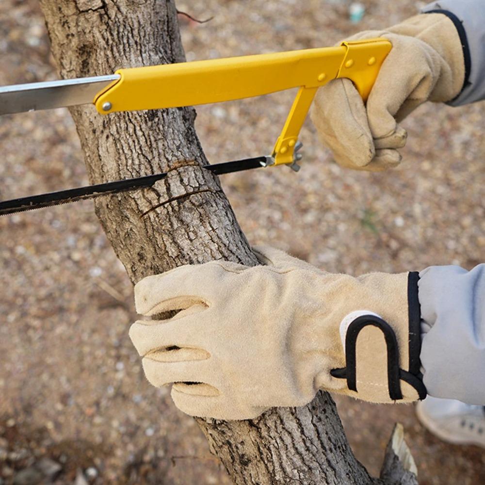 1 Par de Luvas Protetoras Anti-escaldantes Adequadas para Churrasco, Camping, Cozinha ao Ar Livre, Resistentes ao Calor, Resistentes ao Desgaste, Luvas Protetoras