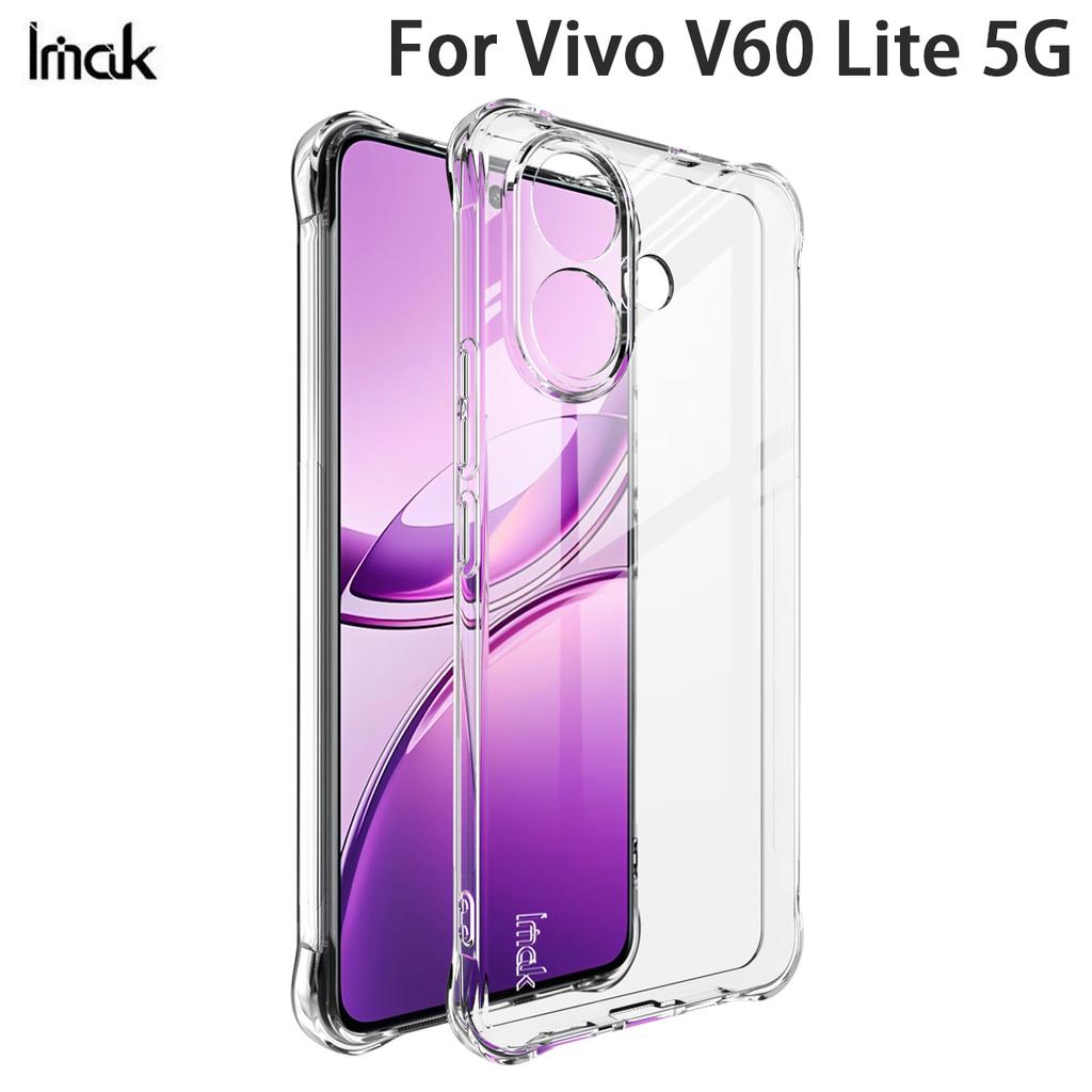 For Vivo V60 Lite 5G Global Telefondeksel IMAK Støtsikkert Mykt Deksel