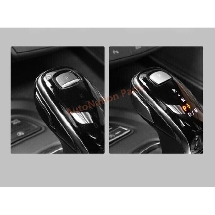 CT6/CT5/XT6/XT5/XT4 2pcs Silver Console Gear Shift Knob Trim For 2020 Cadillac