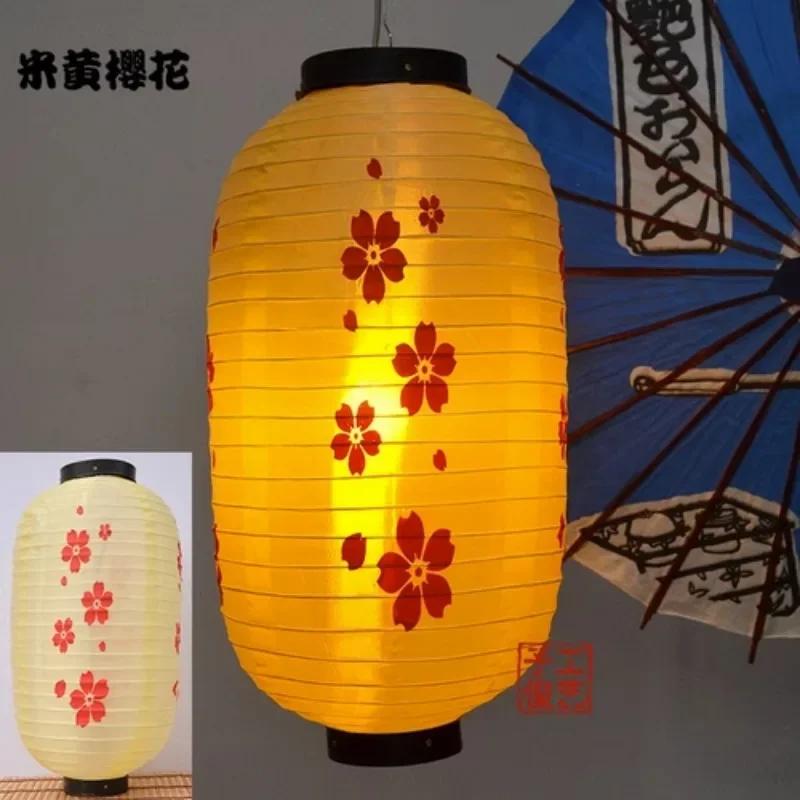 Waterproof 10Inch Japanese Style Hanging Lantern Bistro Ramen Sashimi Cuisine Restaurant Sake Tea Bar Decor Lantern