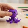 Octopus Shaped Soft Silicone Fidget Toy for Kids and Adults Sensory Stress Relief Desk Decoration Set of 6 Pieces