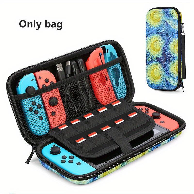 Nintendo Switch Cord Storage Bag Portable Waterproof Hard Case Protection Nintendo Switch Gaming Machine Storage Bag
