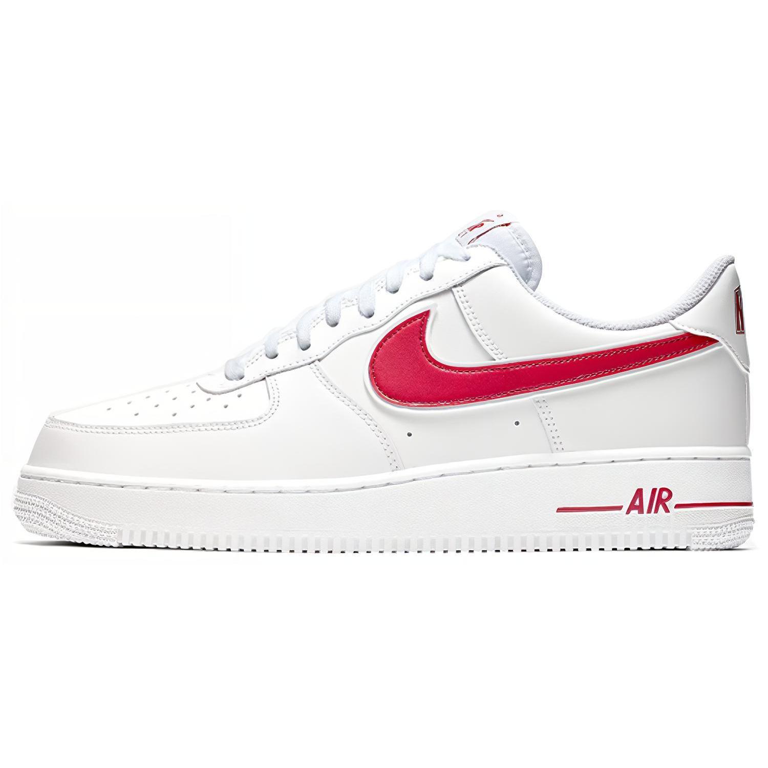 

Новые Nike Air Force 1 Low Белые Красный зал AO2423-102 45