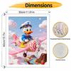 Disney Donald Duck Candy Airplane Digital Oil Painting Art Kit Handmade Coloring Painting Home Decor