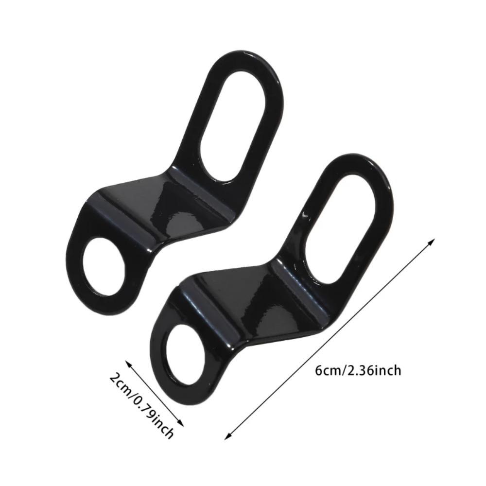 1/2Pair Motorcycle Lamp Brackets Turn Signal Light Lamp Mount Headlight Brackets Motorbike Fork Indicator Mount Lamps Holder чёрный