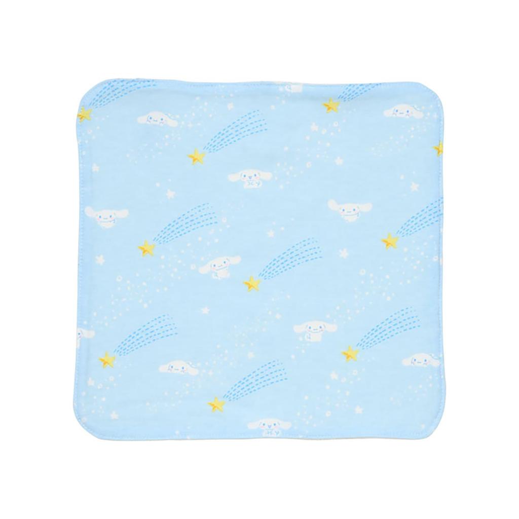 Sanrio Baby Organic Cinnamoroll W x D x Perfect for Baby Showers and Mouth Product 306568 Skin-Friendly Handkerchief, Design, Cotton, Approx. 9.9"