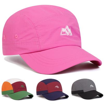 Unisex Mountain Range Label Quick Drying Baseball Caps Spring Summer Outdoor Adjustable Casual Hats Sunscreen Hat Sports Cap