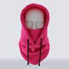 Men Women Winter Balaclava Warm Soft Fleece Drawstring Neck Gaiter Cycling Hiking Running Outdoors Hat