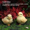 Simulation Chick Ornament Yard Backyard Landscape Scene Figurine Outdoor Window Decoration DIY Resin Sculpture