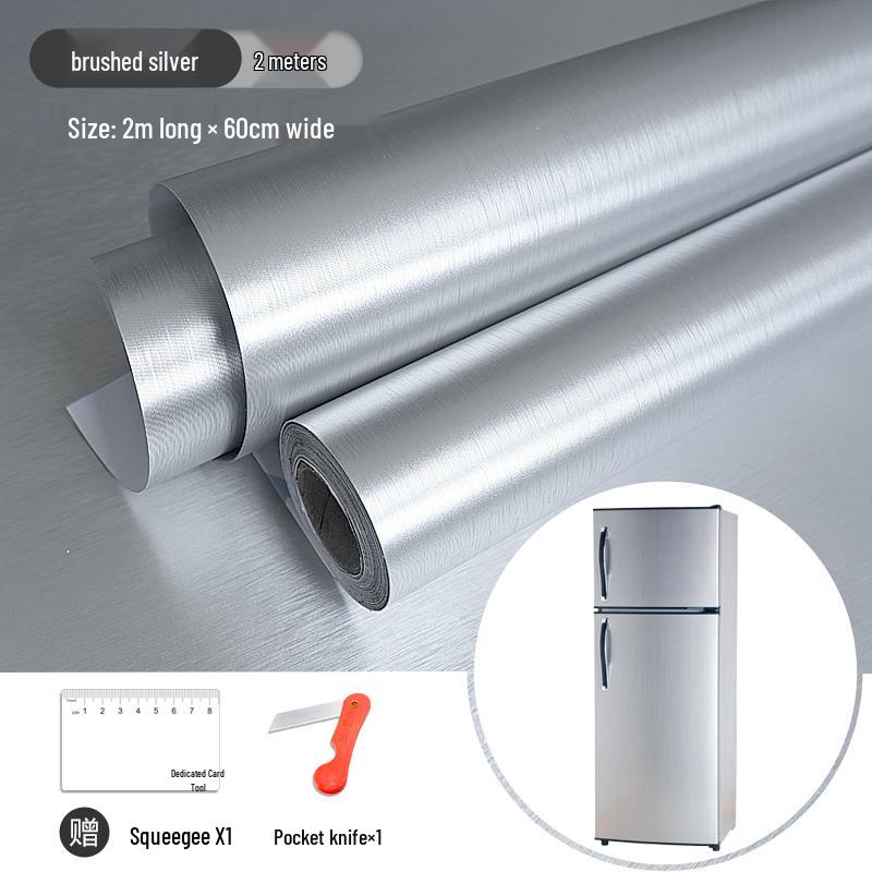 Self-Adhesive Waterproof Refrigerator & Elevator Door Decoration Film - 2025 Model
