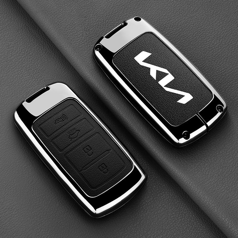 TPU 4 Button Car Key Case Full Cover Remote Protection Shell Holder for Kia New K7 Cadenza K9 K-04 Sorento K900 Auto Accessories