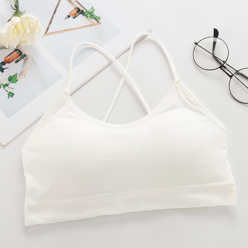 Reggiseno Sportivo Donna con Spalline Incrociate Reggiseno Sportivo Top Corto Yoga per Ombelico Top a Tubo Palestra Fitness Traspirante Bellezza Sexy Reggiseno Schiena