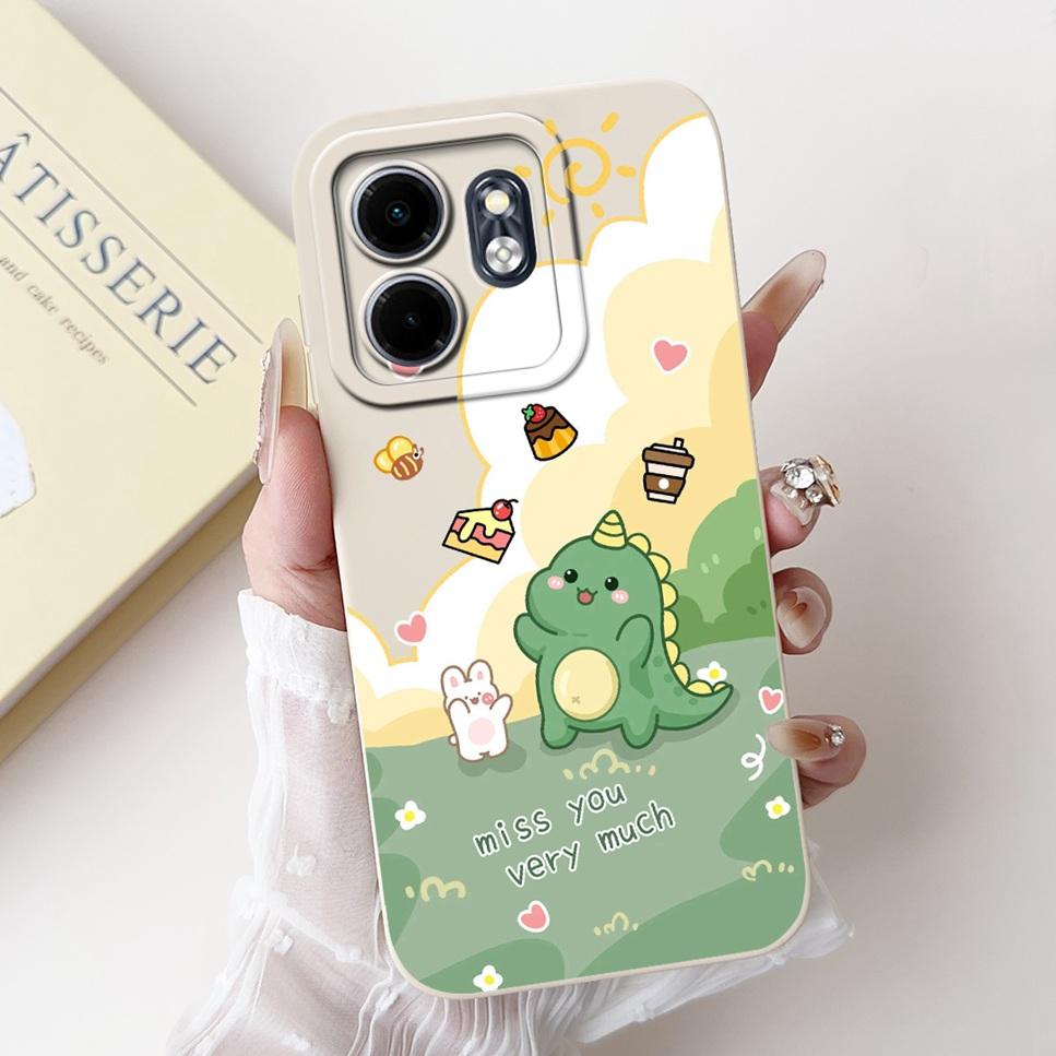 2024 For Infinix Hot 50i Case HoT50i Shock Proof Black Silicone Soft Phone Case For Infinix Hot 50i 50 i X6531 Back Cover Fundas