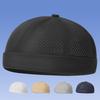 Breathable Men's Landlord Hat Brimless Summer Docker Cap Fashion Dome Melon Cap  Unisex