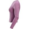 Nike ZenvyDri Fit T Shirt Women's Gray Purple Red/White FN3023-523