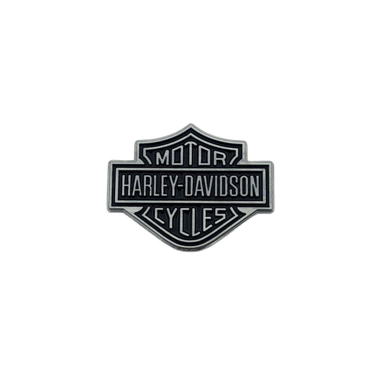 Harley Elektrischer Totenkopf Metallaufkleber: Motorrad-Modifikationsdekoration black