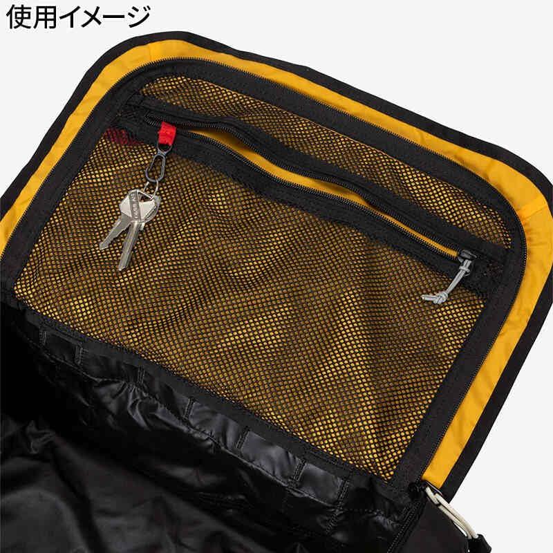 North K Nylon Duffel 30 Black ONESIZE [The Face]