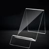 Acrylic Desktop Transparent Cell Phone Holder Lazy Phone Stand Clear Rack For iPhone 16 15 14 13 12 Samsung S25 S24 Xiaomi Mount